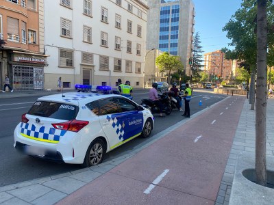 Aquesta campanya coordinada d’àmbit territorial català s’ha centrat en el control de l’ús del casc.