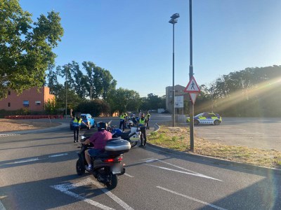 La campanya es va dur a terme entre el 22 i el 28 de juliol en coordinació amb el Servei Català de Trànsit.