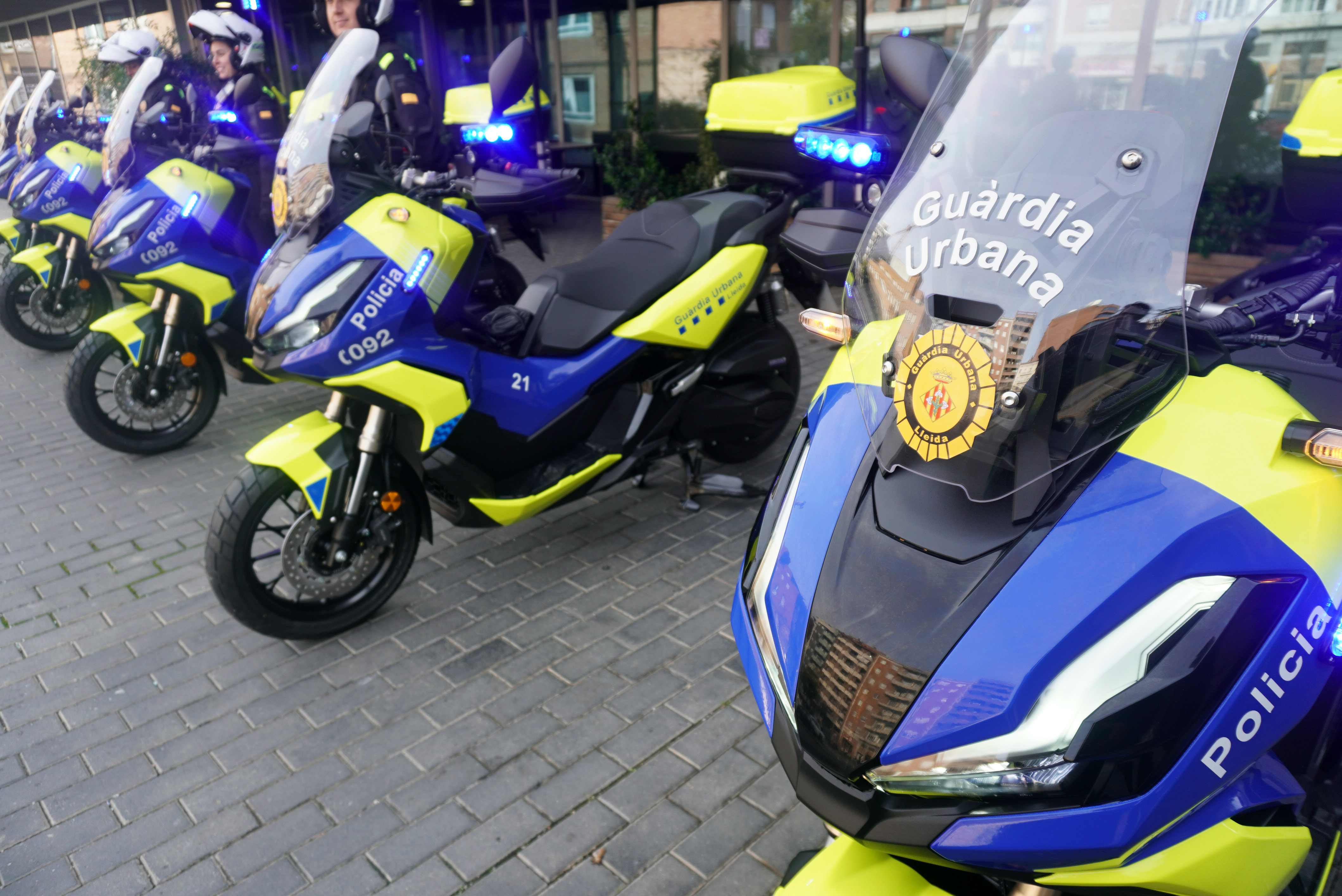 La Guàrdia Urbana incorpora 15 noves motocicletes al seu parc mòbil