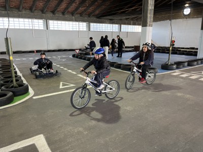 Un moment de l'activitat d'avui.