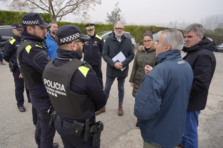 En el transcurs de la trobada, s’ha posat de relleu que la policia local ha fet més de 600 actuacions a la zona l’any 2023, un 20% més respecte al 2022