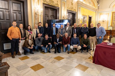 Acte de donació del fons de la Unió Esportiva Lleida (1939-2011) a l'Arxiu Municipal..