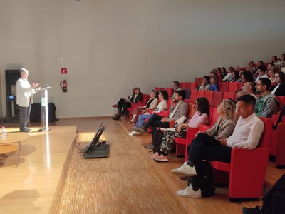 La jornada ha acollit diverses ponències amb el bon tracte com a fil conductor.