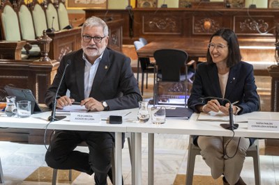 L'alcalde de Lleida i la consellera d'Interior han presidit la junta..