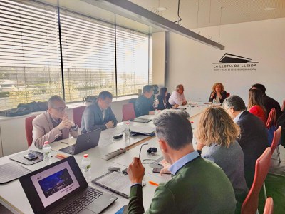 El Consell d'Administració del Centre de Negocis i Convencions (CNC) s'ha reunit avui a La Llotja.