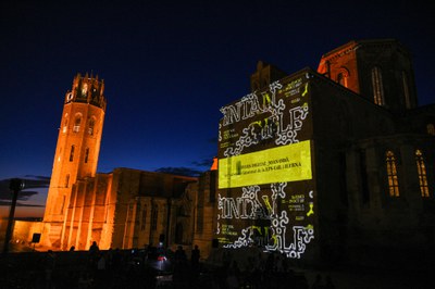 "A taste of nature", al Baluard de la Reina del Turó de la Seu Vella, en el marc del festival Intangible..