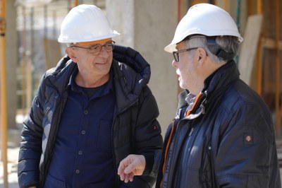 Pueyo conversa amb Barranco.