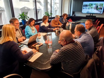 Imatge de la reunió.