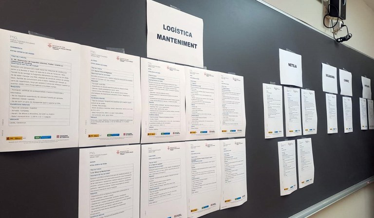 Nou empreses i quaranta persones amb diferents perfils professionals han participat en la jornada organitzada a l'IMO per afavorir la inserció laboral de presones amb discapacitat.