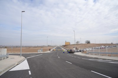 Vista dels terrenys del nou polígon.