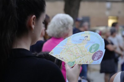 Presentació de dos noves rutes saludables, ubicades al barri de Balàfia.