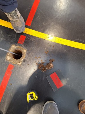 Manteniment al Pavelló Juanjo Garra.