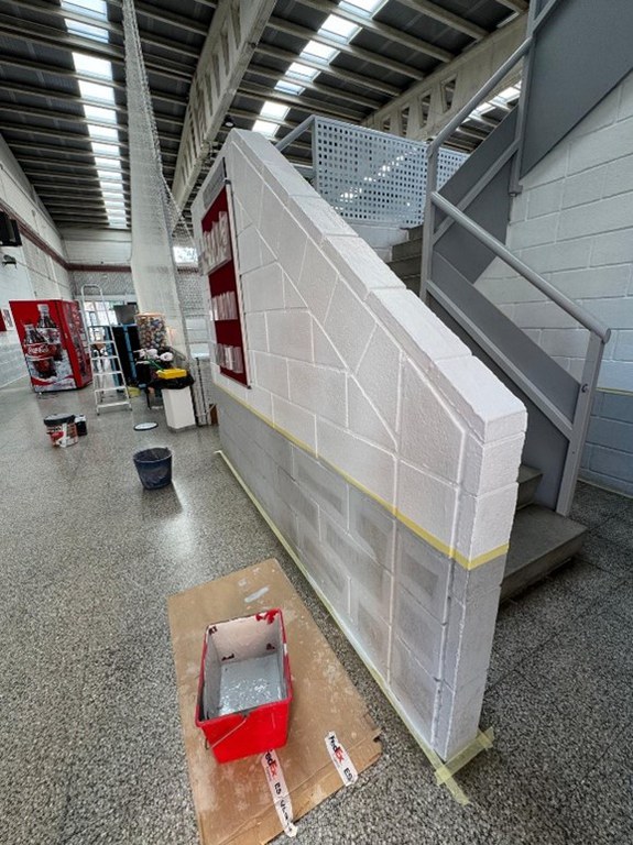 Manteniment al Pavelló de la Bordeta