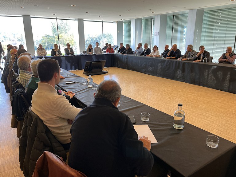 Imatge de la reunió d'avui