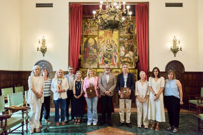 L'acte ha tingut lloc al Saló del Retaule.