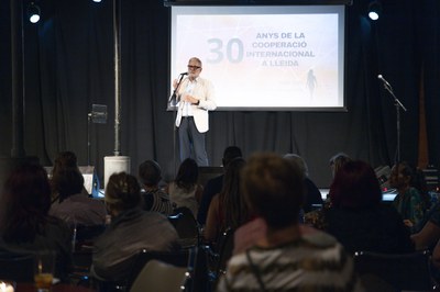 El paer en cap, Fèlix Larrosa, ha reconegut el treball que s’ha fet en cooperació des de Lleida i ha reiterat la condemna al genocidi a Gaza..