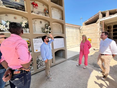 La Paeria està construint 30 nous nínxols al Departament de Santa Cecília, que data del segle XIX.