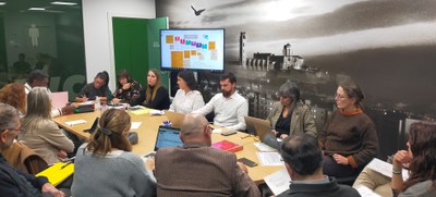 Reunió del consell mixt de cooperació de La Paeria.