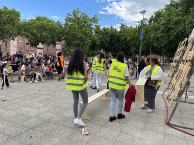 El projecte Festival Enre9 es desenvolupa al Centre Cívic de la Mariola, al mes de maig de 2025 (imatge d'arxiu)..