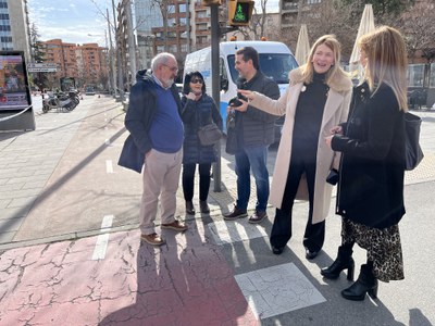 Iglesias ha visitat avui les obres.