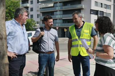 Enjuanes ha visitat avui l'obra.