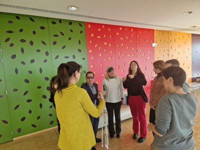 Regidores i regidors de la corporació han tingut l'oportunitat de viure les discapacitats en primera persona.