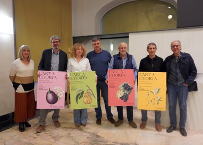 Presentació del festival l'Art a l'Horta aquest dimarts a la Regidoria de Cultura..