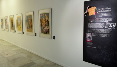 “La Festa Major de Roig Nadal. Exposició de cartells. Lleida, 1947-1991”, a la Sala d’Exposicions de l’Ajuntament de Lleida..
