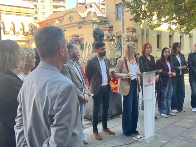Begoña Iglesias reivindica la memòria històrica com una eina imprescindible per defensar la democràcia, la llibertat i la convivència.