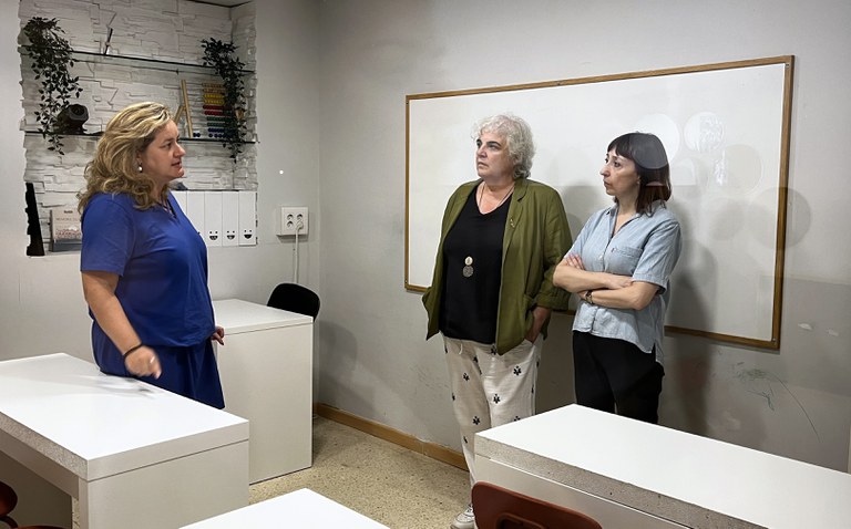 L'alcaldessa accidental, Carme Valls, ha vistiat aquest dijous les instal·lacions de Refem.