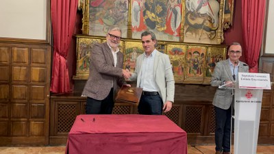 Larrosa i Álvaro Perera (Pimec).