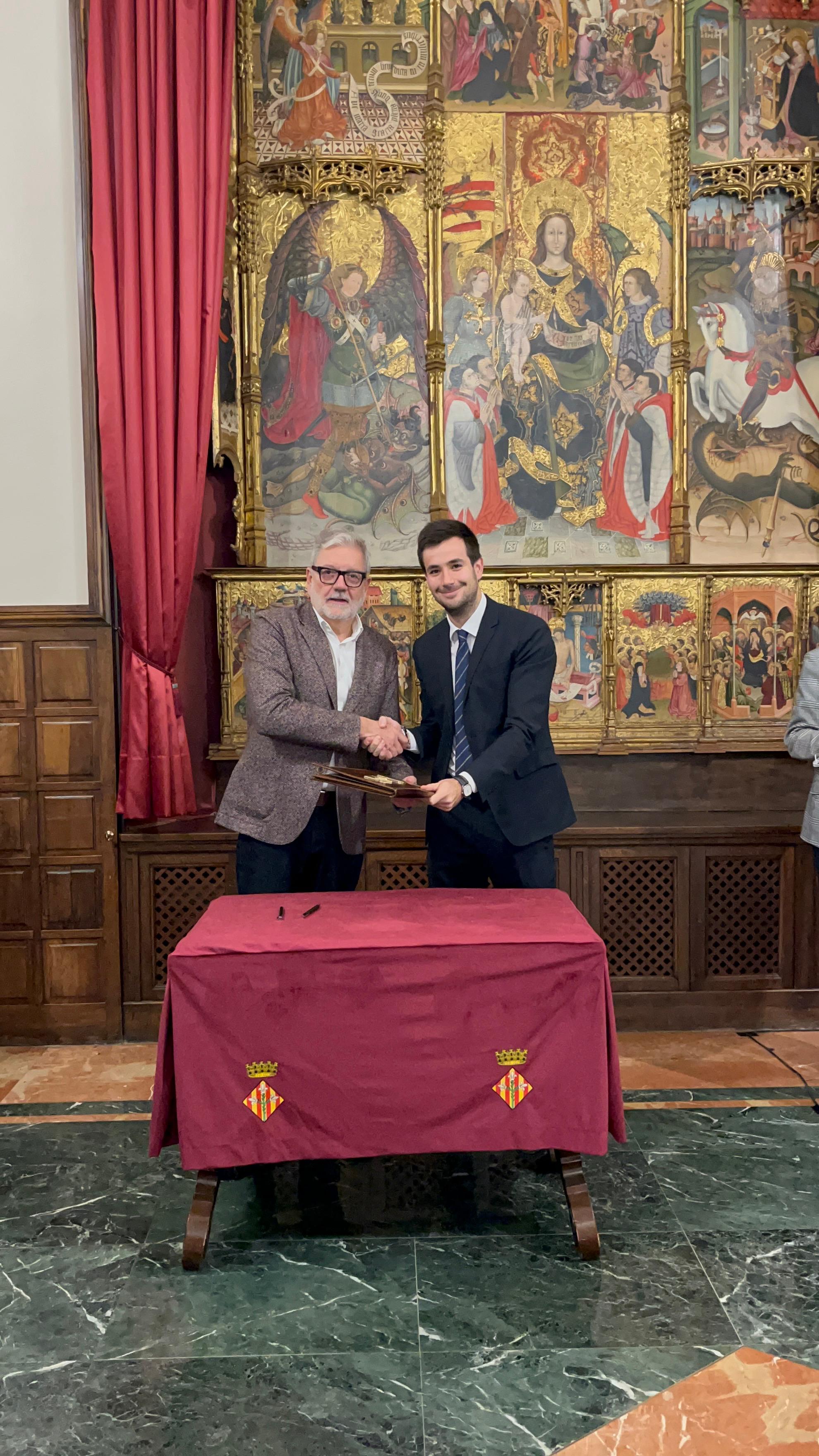 Larrosa i Carles Rusiñol (Cambra de Comerç)