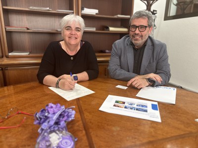 Valls i Francisco han mantingut avui una trobada a la seu de la regidoria de Bon Govern.