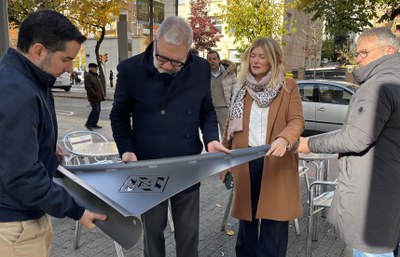 Amb aquesta actuació, el paer en cap, Fèlix Larrosa, ha assegurat que és un pas és endavant cap a una ciutat més eficient i sostenible, “per millorar….