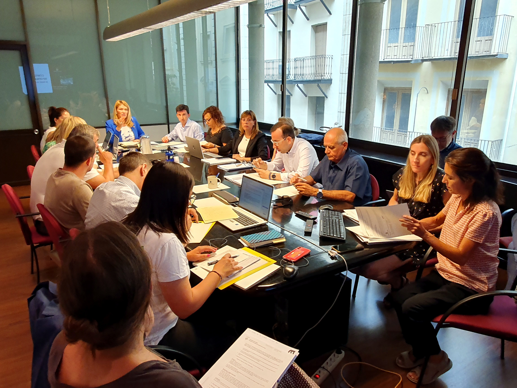 La reunió de la comissió ha tingut lloc aquest matí a la regidoria