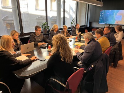 La reunió de la comissió extraordinària ha tingut avui a la regidoria.