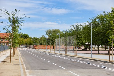 El nou carrer del Roure.