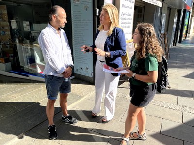 La campanya passarà per uns 1.500 comerços de la ciutat.