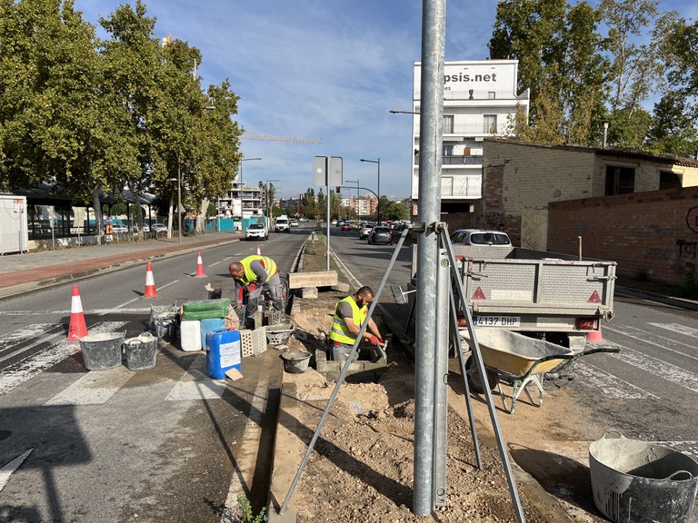 Imatge de les tasques s'estan duent a terme