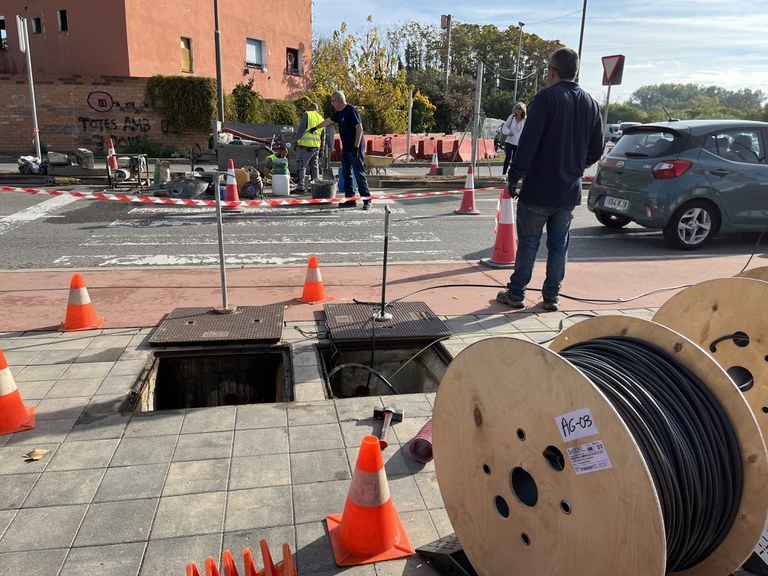 L'obra s'enllestirà en uns dies