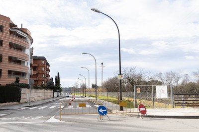 L'actuació a Ferran el Catòlic comporta un desviament de trànsit pel carrer la Mercè.