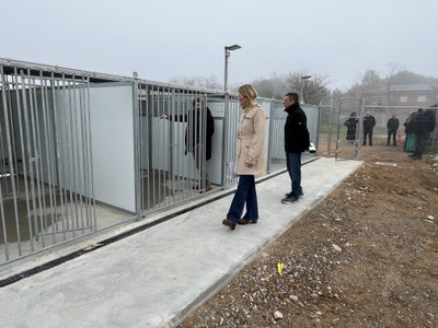 S'han habilitat 16 nous patis pels animals.