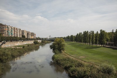 L’Agència Catalana de l’Aigua (ACA) ha atorgat dues subvencions a l’Ajuntament de Lleida per tal de finançar la redacció dels projectes per mitigar el risc d’inundacions al tram urbà del riu Segre (arxiu).