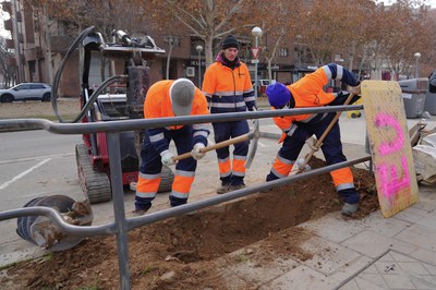 Les tasques s'han iniciat avui.