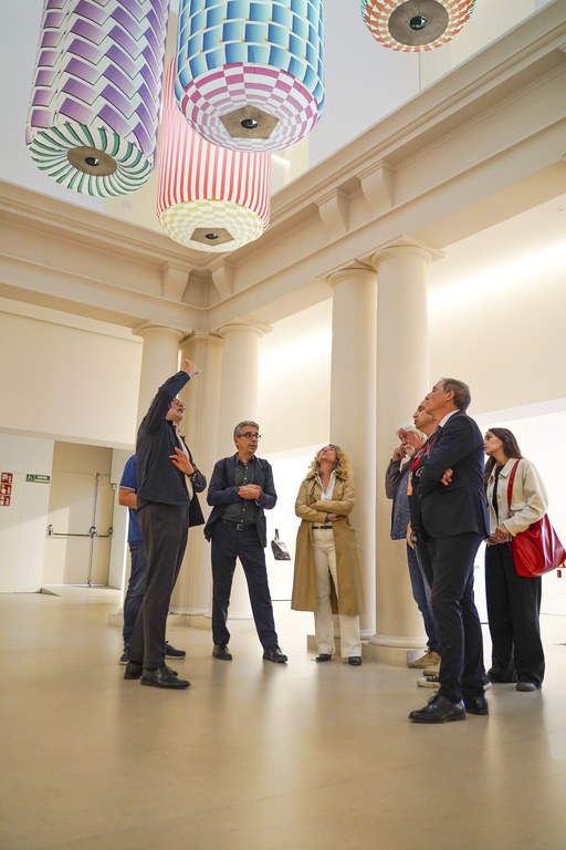 Larrosa i el Secretari d'Estat han visitat el MORERA