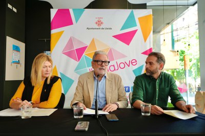 Un moment de la intervenció de l'alcalde.