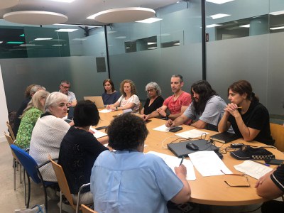 La reunió de la Taula de Formació de l'Ajuntament de Lleida.