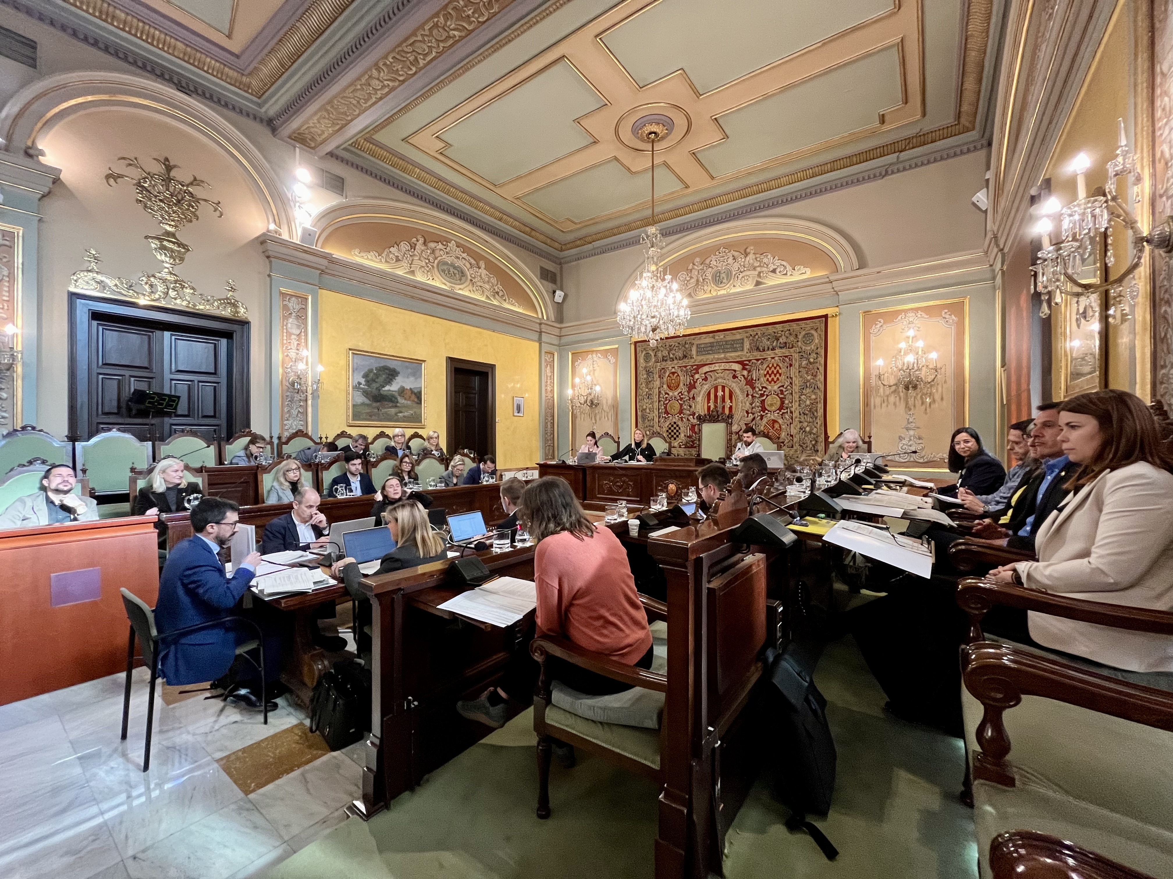 El ple ordinari de l'Ajuntament de Lleida de març