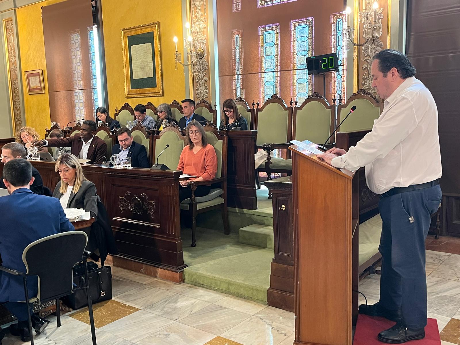 Joan Juncosa, president de l’Associació Long Covid Lleida, ha presentat una moció per al reconeixement i millora de l’atenció a les persones amb Covid persistent
