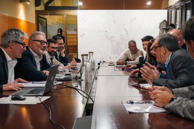 Imatge de la reunió.